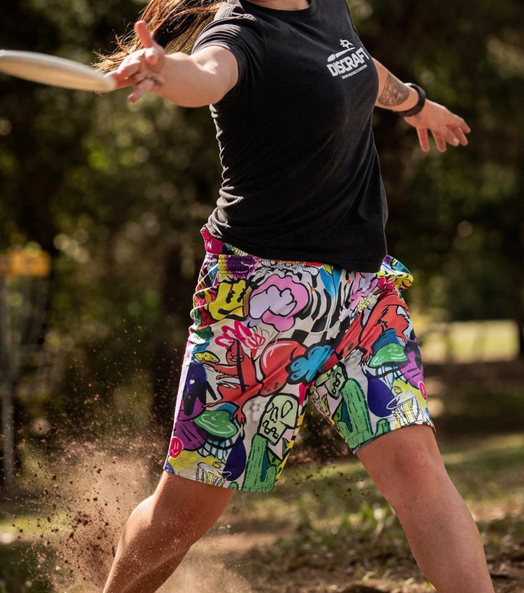 Graffiti Performance Shorts | Pre-order
