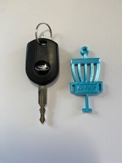 Disc golf 3d printed earrings