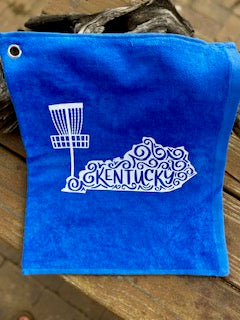 Kentucky Disc golf towel