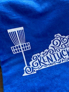 Kentucky Disc golf towel