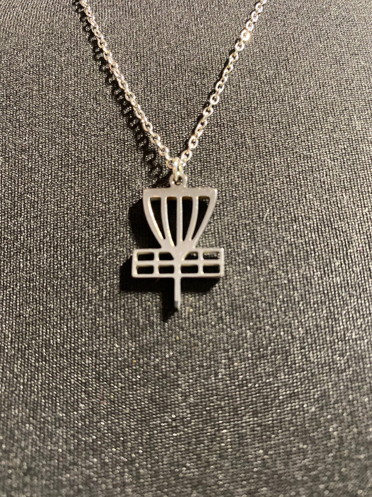 Disc Golf Stainless Steel necklace