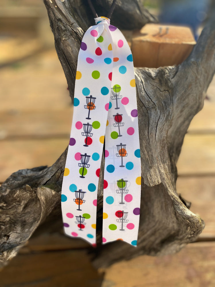 Polka Dot Hair Ribbon