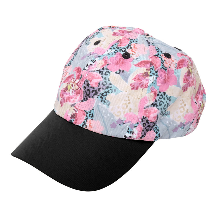 Orchid Cheetah Ball Cap
