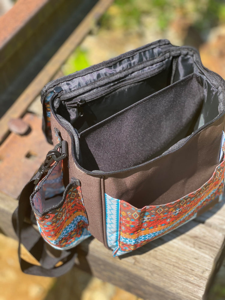 Disc Golf Shoulder Bag - Aztec Classic | Women's Disc Golf Bag