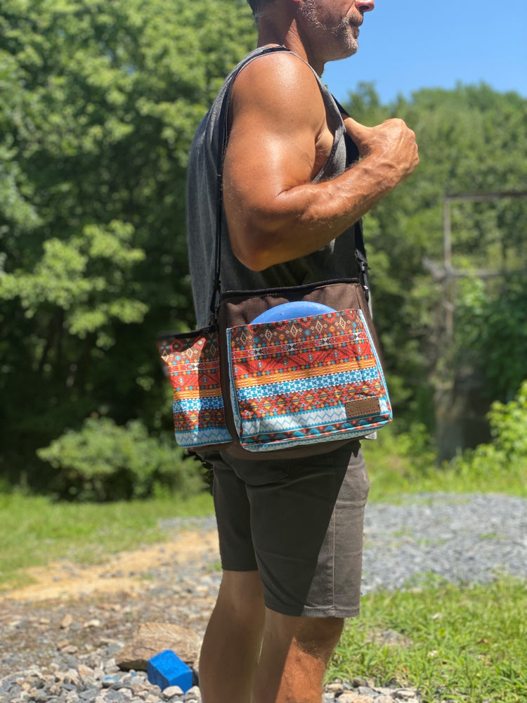 Disc Golf Shoulder Bag - Aztec Classic | Women's Disc Golf Bag