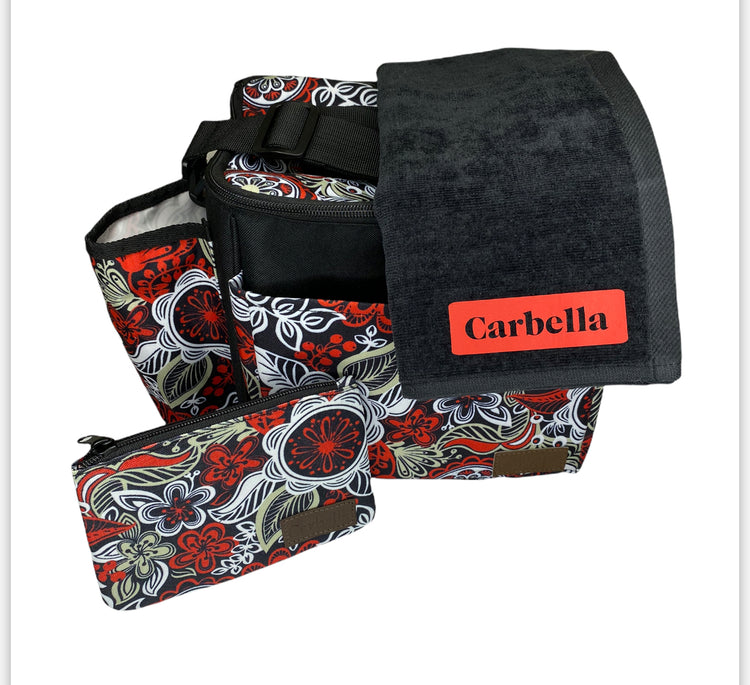 Red Floral Matching Set