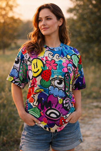 Graffiti Performance T-Shirt |  Pre-order
