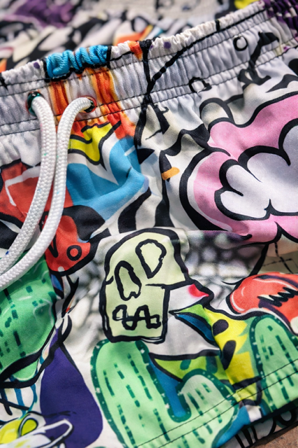Graffiti Performance Shorts | Pre-order