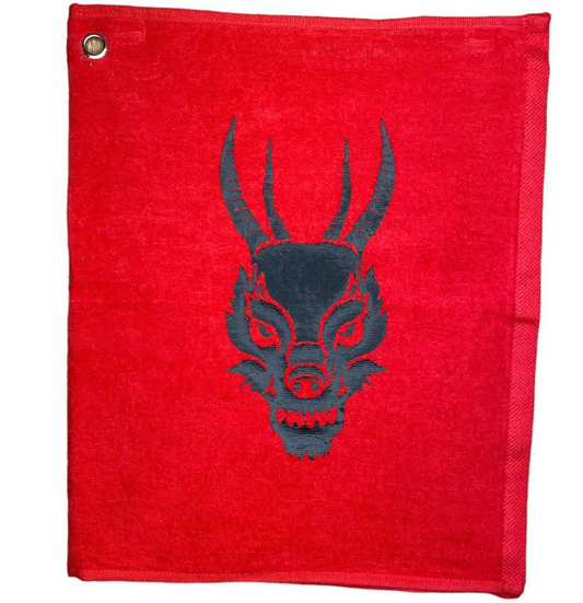 Disc golf towel Dragon head