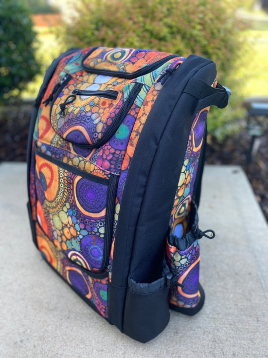 Disc Golf Backpack - Purple | Women's Disc Golf Bag