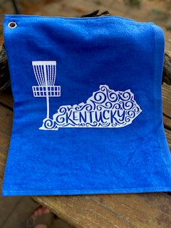 Kentucky Disc golf towel