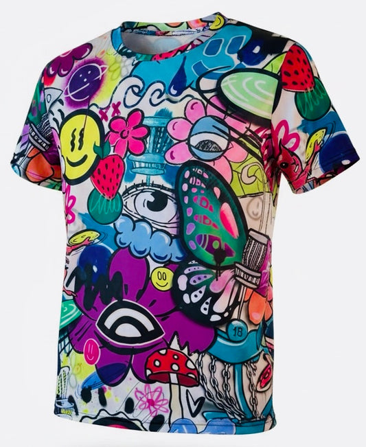 Graffiti Performance T-Shirt |  Pre-order