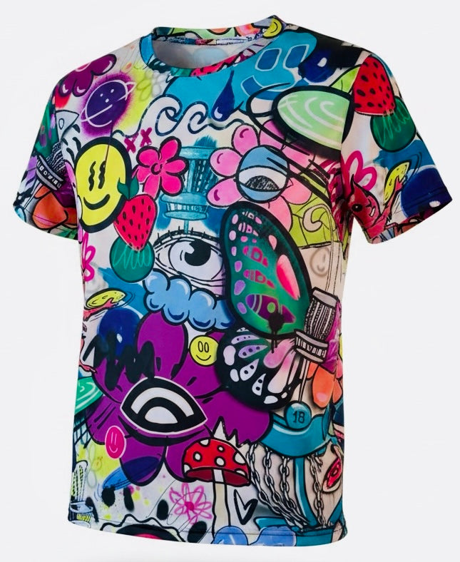 Graffiti Performance T-Shirt |  Pre-order