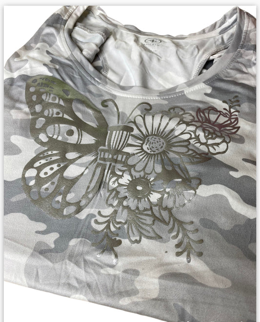 Gray Camo Women's Tank Top